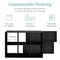 Best Choice Products 6-Cube Bookshelf, 13.5in Display Storage System, Organizer w/ Removable Back Panels